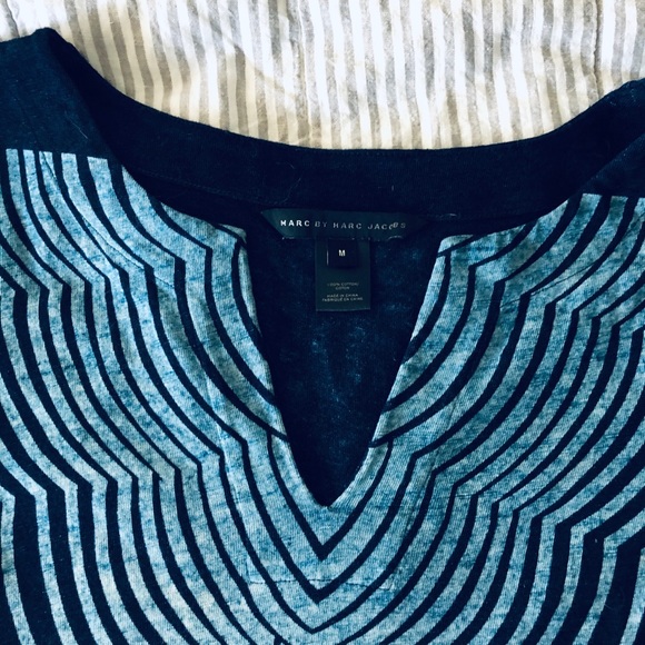 Marc by Marc Jacobs indigo print dress, M. - Picture 2 of 3